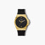 Reloj Guess Vinyl GW0790G1 negro y dorado
