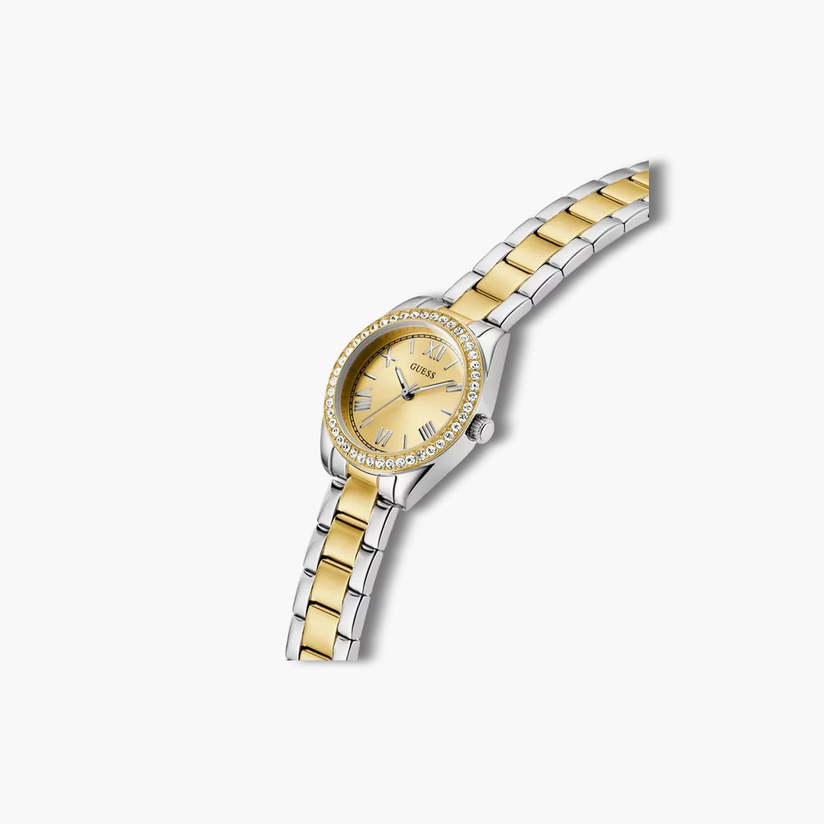 Reloj Guess Mini Luna GW0841L2 acero bicolor circonita