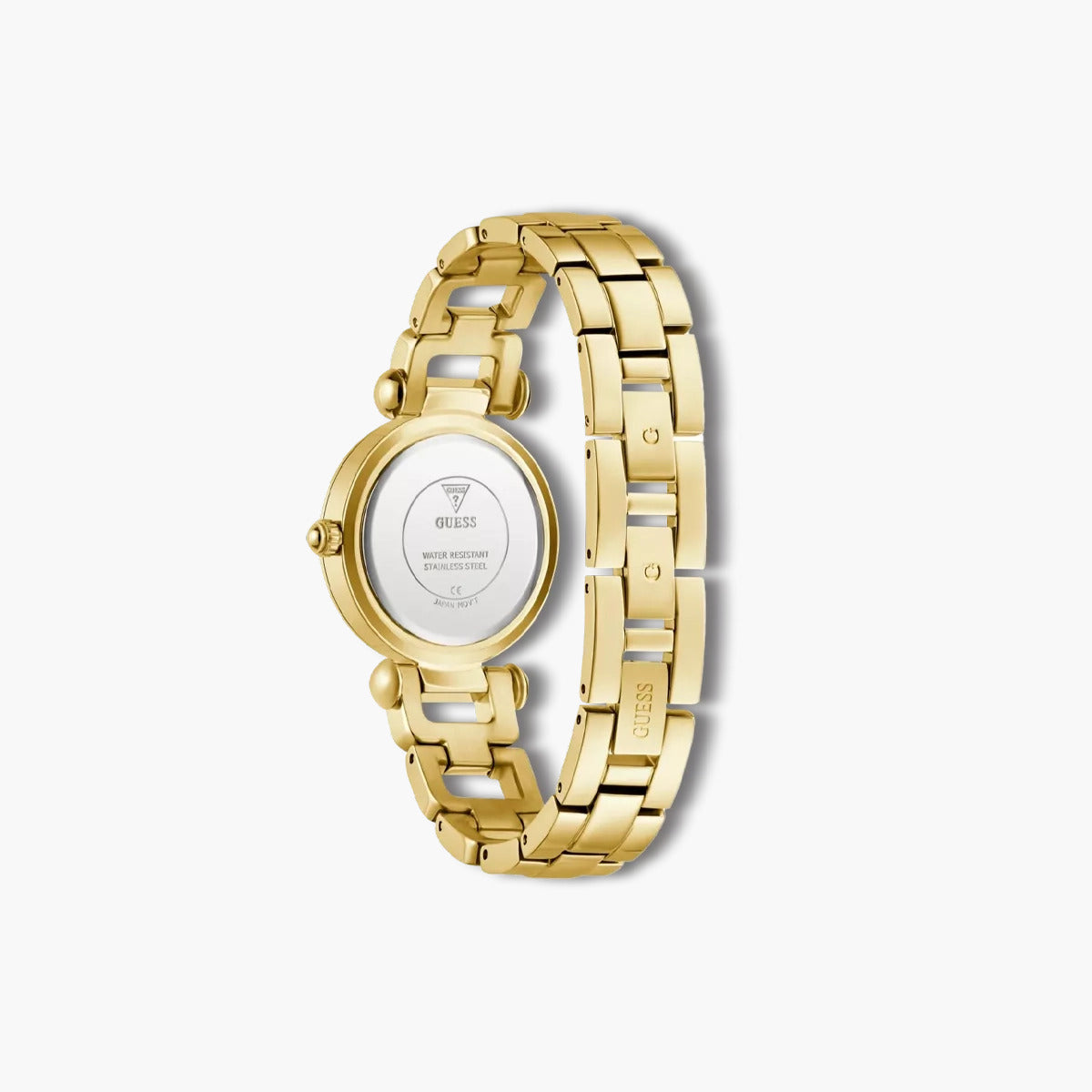 Reloj Guess Ginger GW0869L4 acero dorado circonita