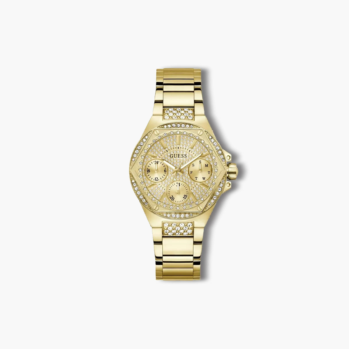 Reloj Guess Envy GW0878L2 acero dorado circonita