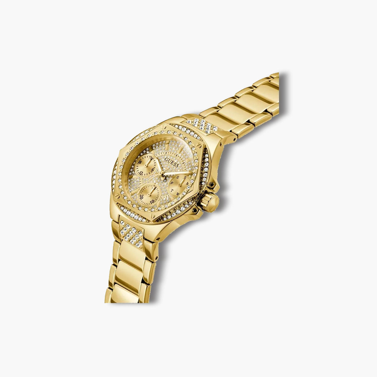 Reloj Guess Envy GW0878L2 acero dorado circonita