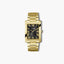 Reloj Guess Clyde GW0896G2 acero dorado esfera negra