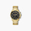 Reloj Guess Walker GW0900G3 acero dorado esfera negra