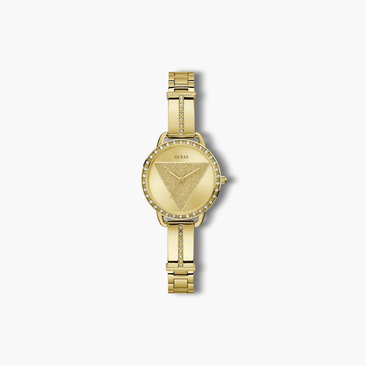 Reloj Guess Tri Bellini GW0914L2 acero dorado circonita