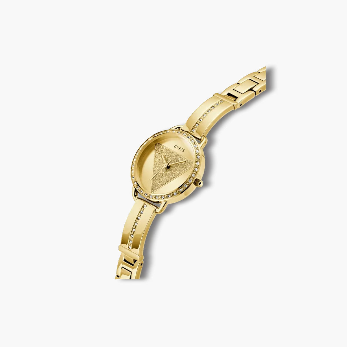 Reloj Guess Tri Bellini GW0914L2 acero dorado circonita