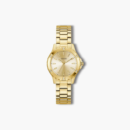 Reloj Guess Mist GW0948L2 acero dorado circonita