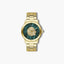 Reloj Guess Monarch GW0958G2 acero dorado esfera verde