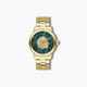 Reloj Guess Monarch GW0958G2 acero dorado esfera verde