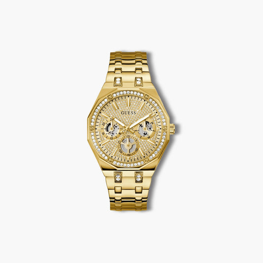 Reloj Guess Kryptonite GW0960G2 acero dorado circonita