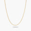 Cadena de oro 18K 50 cm