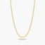 Cadena de oro 18K 50 cm
