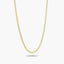 Cadena de oro 18K 60 cm