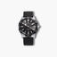 Reloj Mark Maddox Mission HC1009-16 negro esfera gris