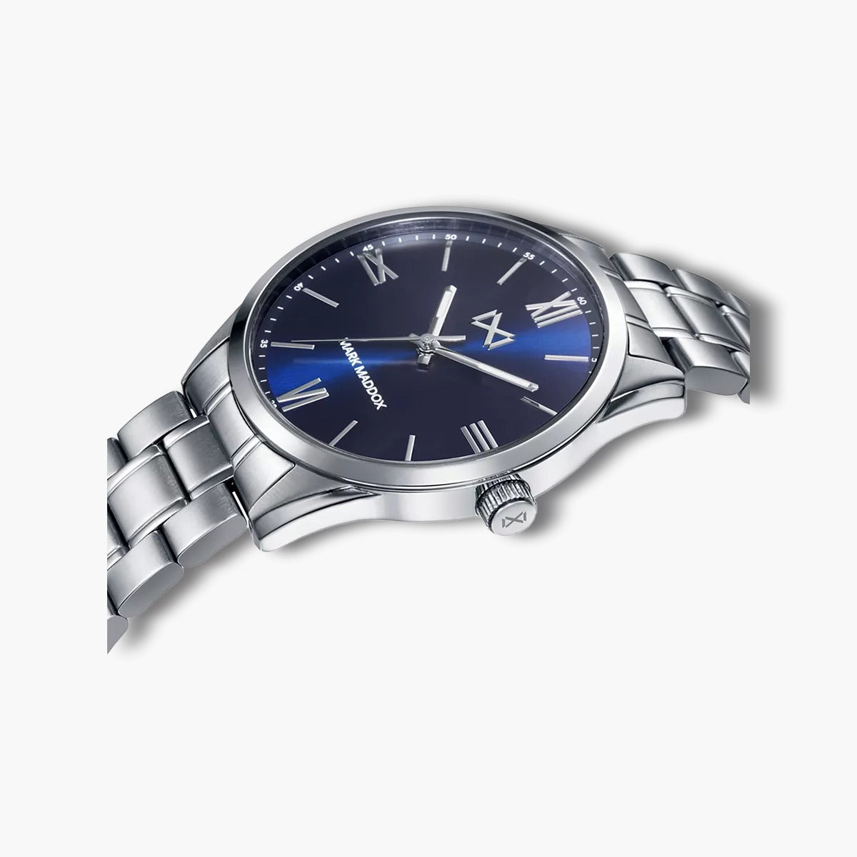 Reloj Mark Maddox Marais HM0116-33 acero esfera azul