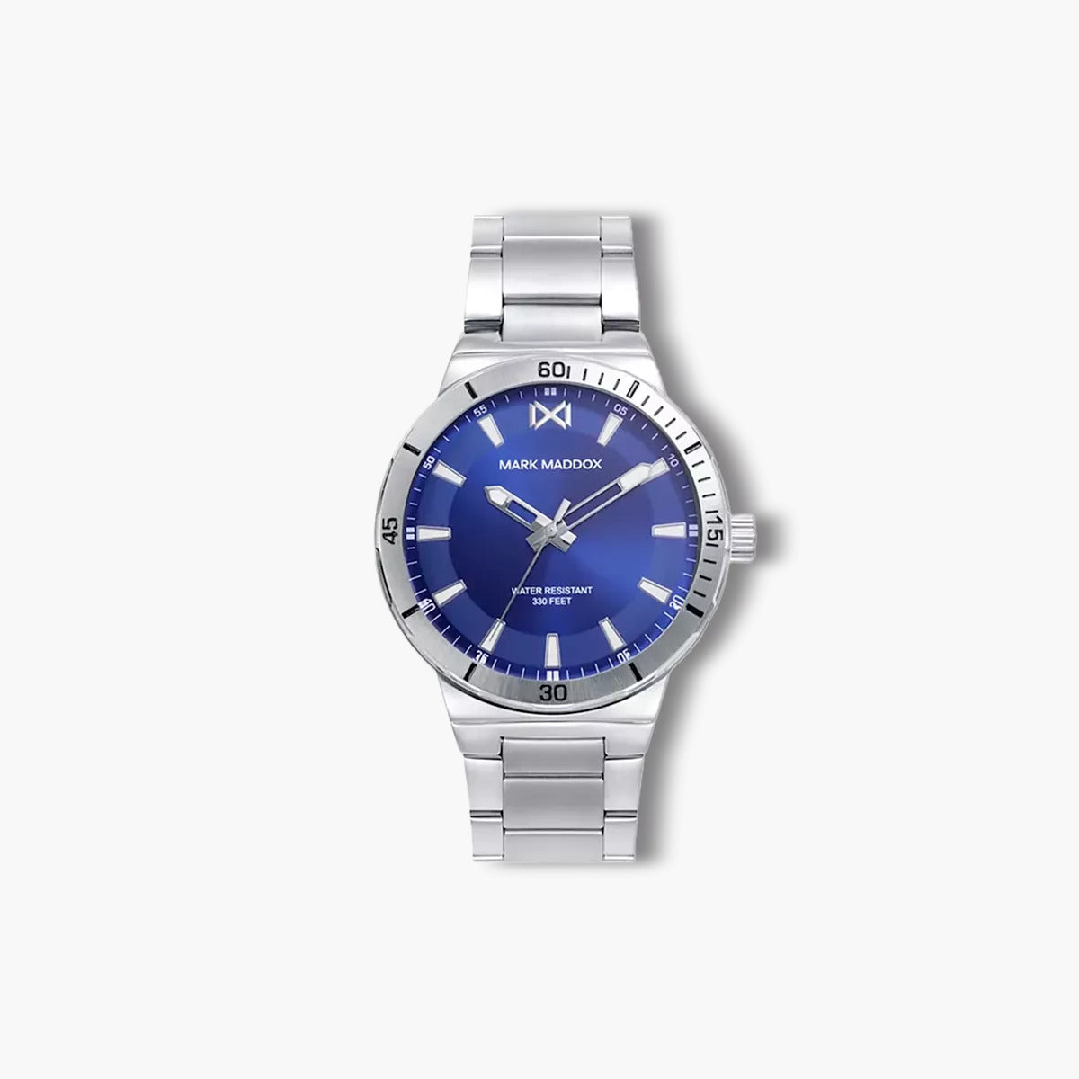 Reloj Mark Maddox Mission HM0146-37 acero esfera azul