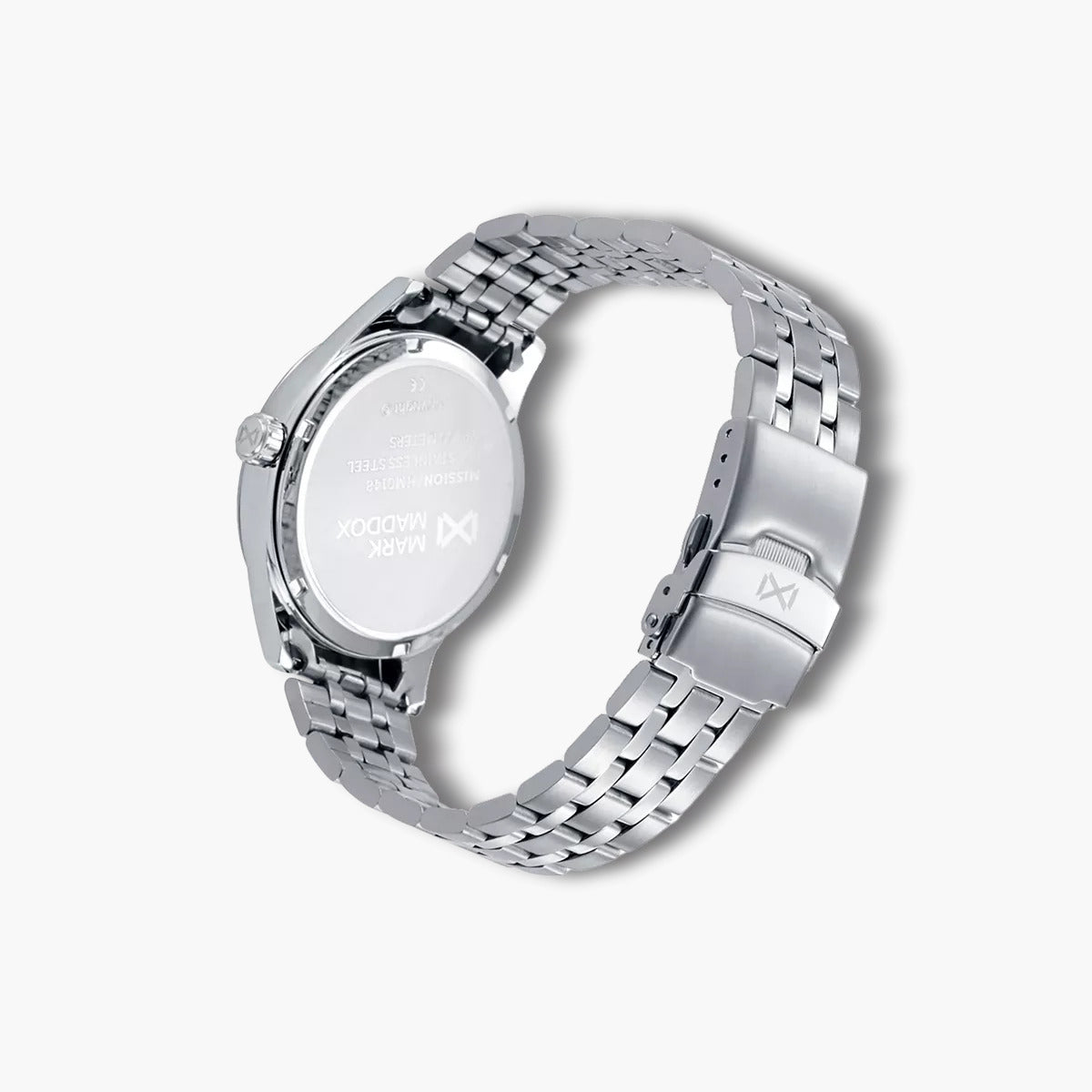 Reloj Mark Maddox Mission HM0148-04 acero esfera blanca