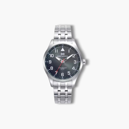 Reloj Mark Maddox Mission HM0148-64 acero esfera negra