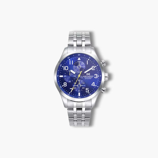 Reloj Mark Maddox Mission HM0149-34 acero esfera azul