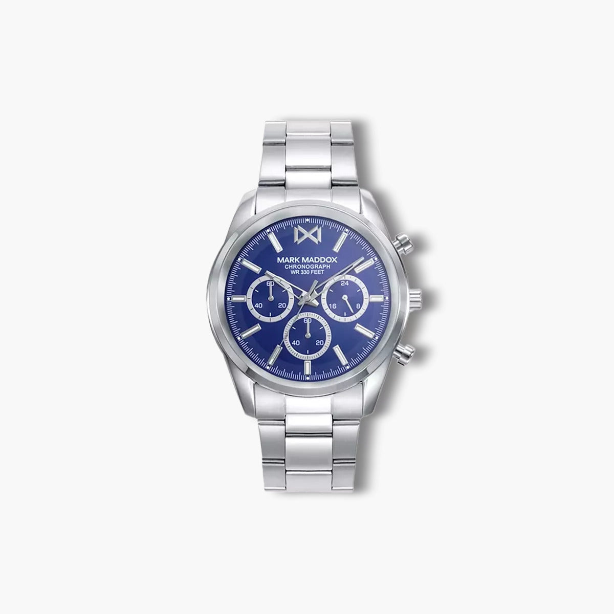 Reloj Mark Maddox Marais HM0151-37 acero esfera azul