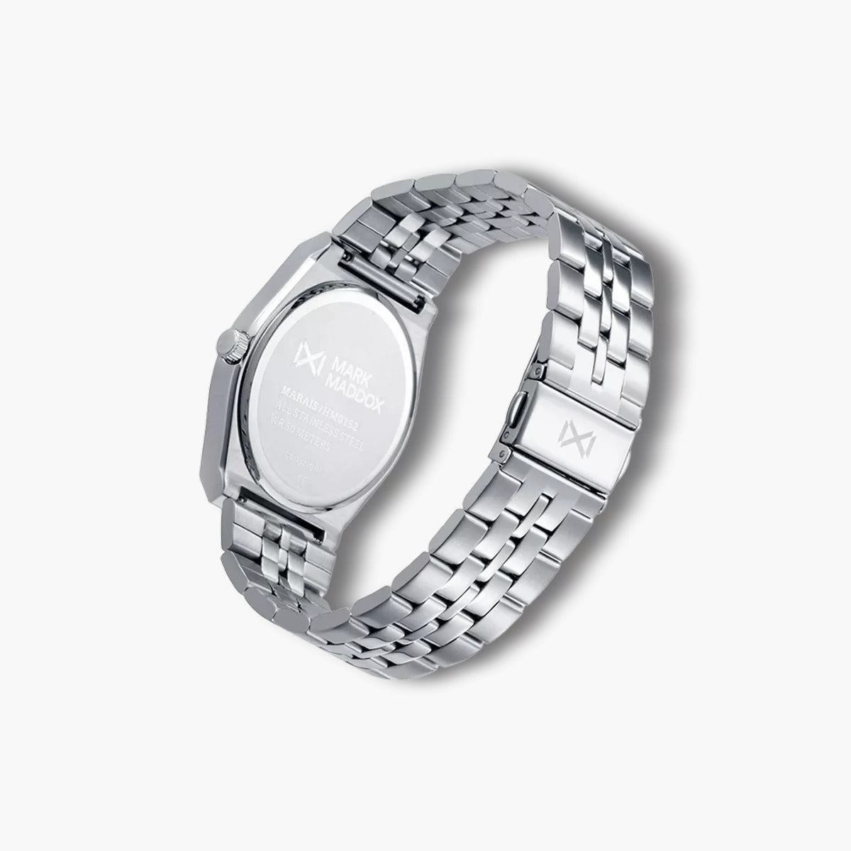 Reloj Mark Maddox Marais HM0152-57 acero esfera negra