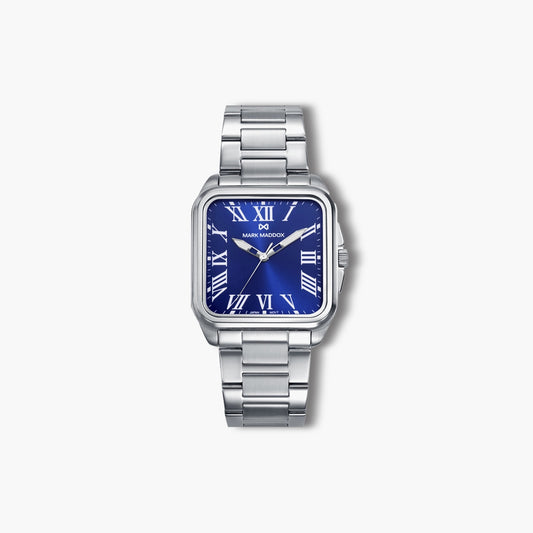 Reloj Mark Maddox Alfama HM0153-32 acero esfera azul