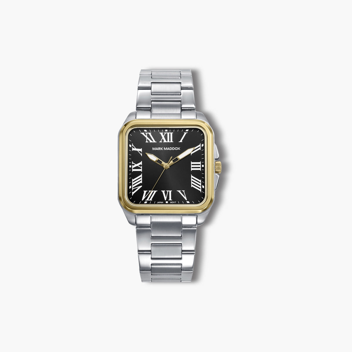 Reloj Mark Maddox Alfama HM0153-52 acero esfera negra y dorada
