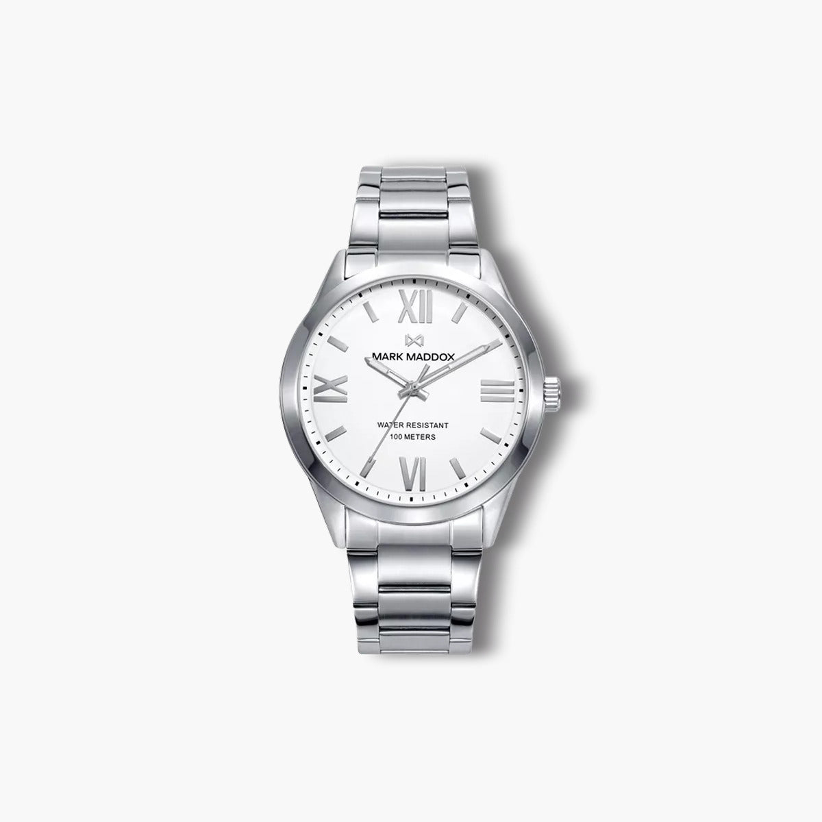 Reloj Mark Maddox Marais HM1007-03 acero esfera blanca