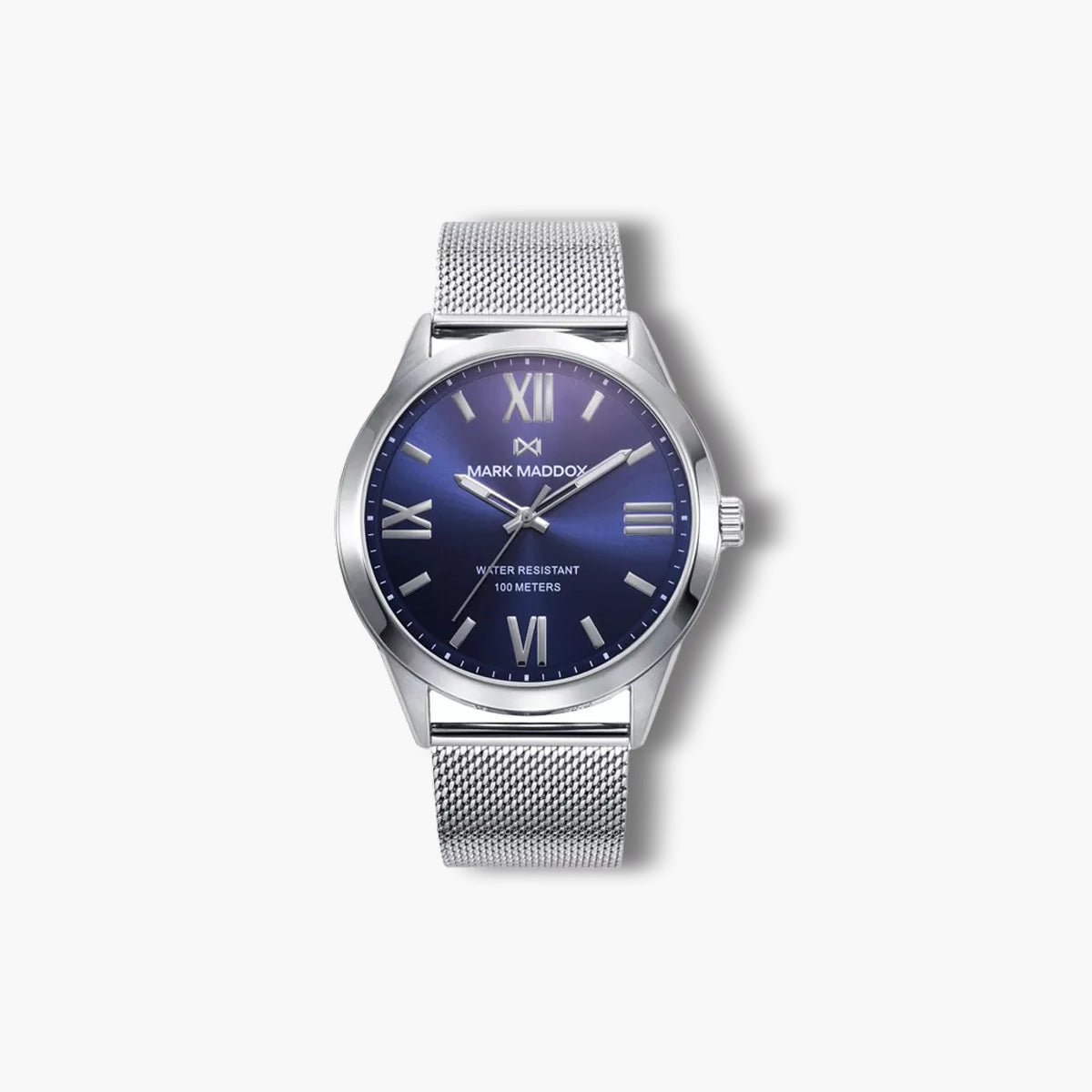 Reloj Mark Maddox Marais HM1008-33 acero esfera azul