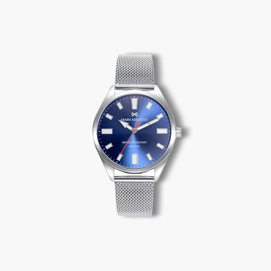 Reloj Mark Maddox Marais HM1011-36 acero esfera azul