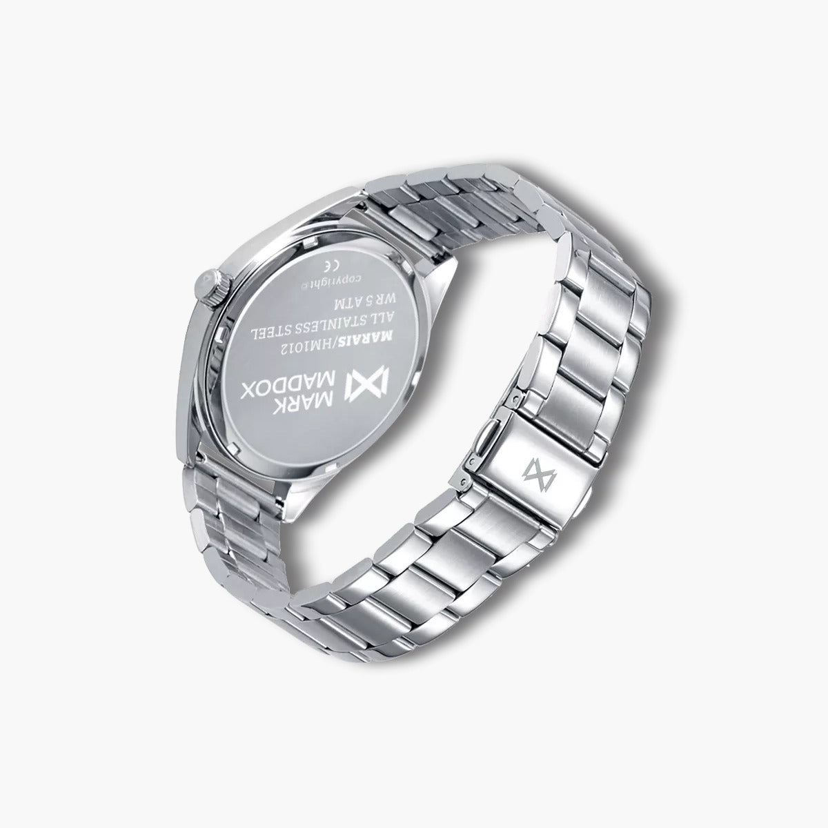 Reloj Mark Maddox Marais HM1012-46 acero esfera marrón