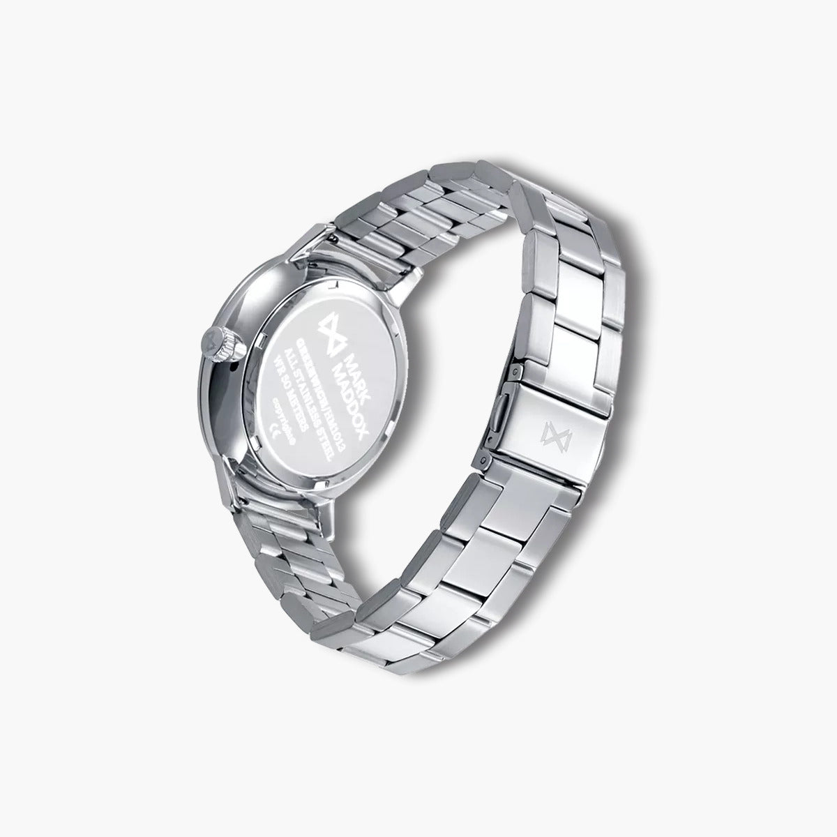 Reloj Mark Maddox Greenwich HM1013-57 acero esfera negra