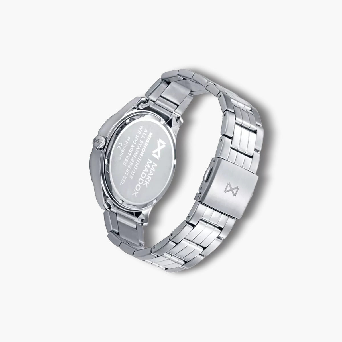 Reloj Mark Maddox Mission HM1016-66 acero esfera verde
