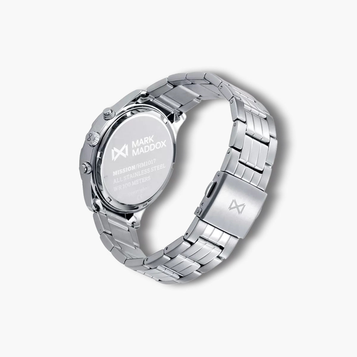 Reloj Mark Maddox Mission HM1017-66 acero esfera verde