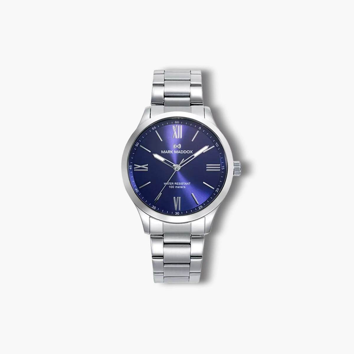 Reloj Mark Maddox Marais HM1018-33 acero esfera azul