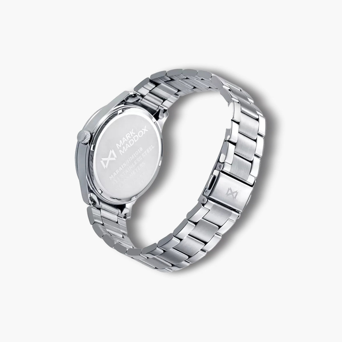 Reloj Mark Maddox Marais HM1018-33 acero esfera azul