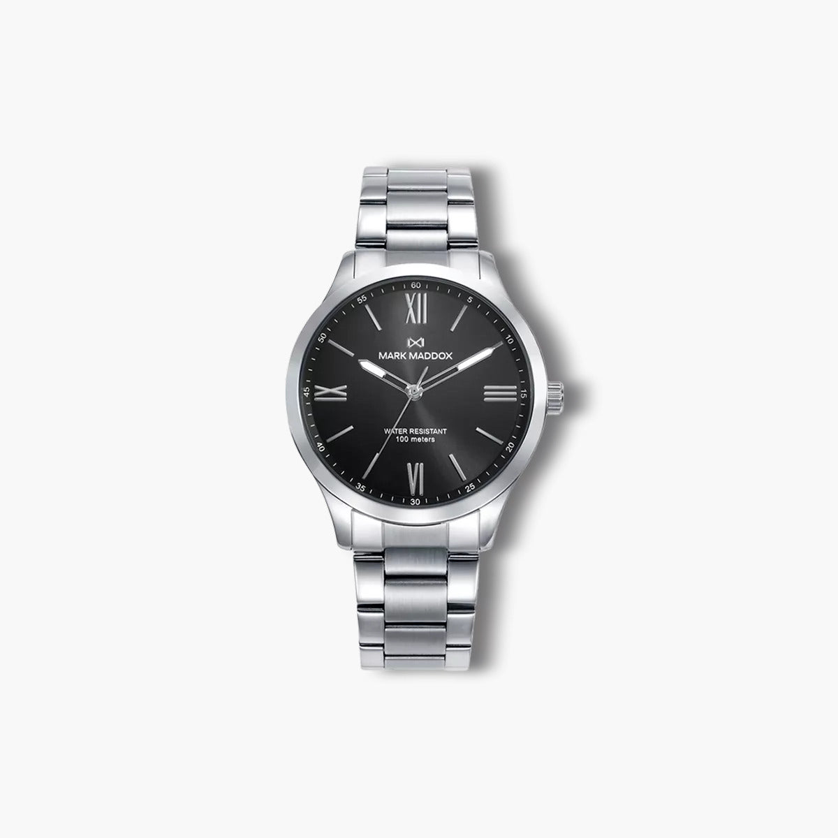 Reloj Mark Maddox Marais HM1018-53 acero esfera negra