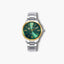 Reloj Mark Maddox Marais HM1018-63 acero esfera verde y dorada