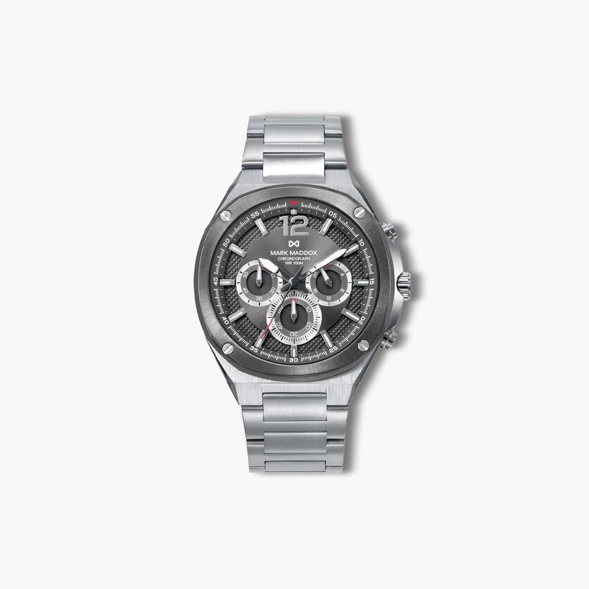Reloj Mark Maddox Mission HM1021-15 acero esfera negra
