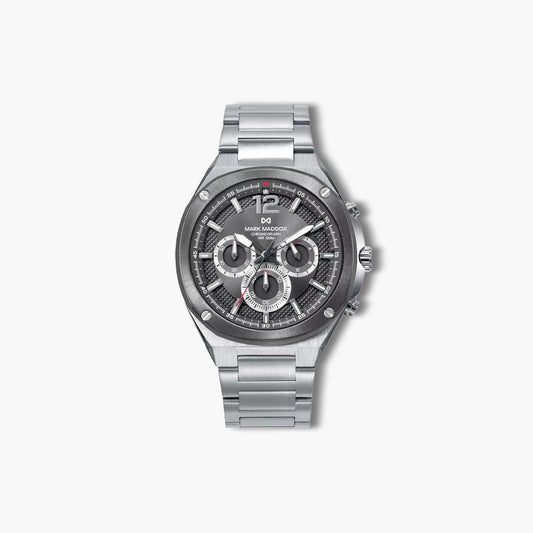 Reloj Mark Maddox Mission HM1021-15 acero esfera negra