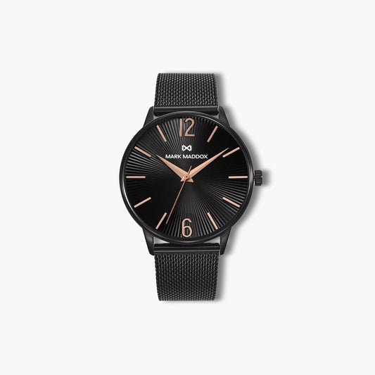 Reloj Mark Maddox Greenwich HM1025-55 acero negro