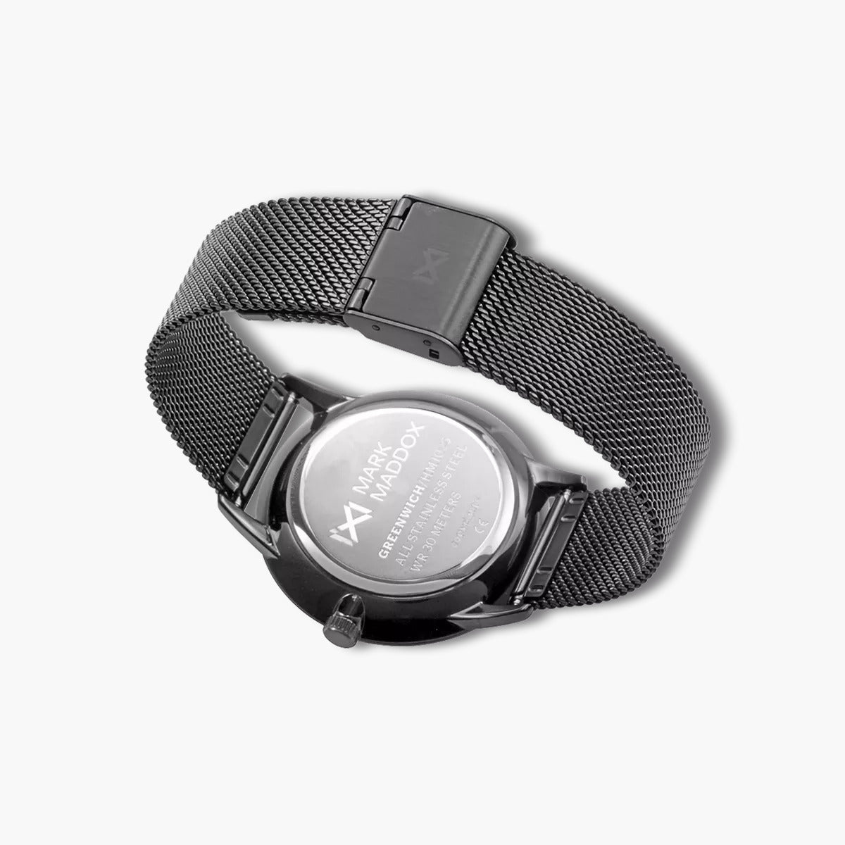 Reloj Mark Maddox Greenwich HM1025-55 acero negro