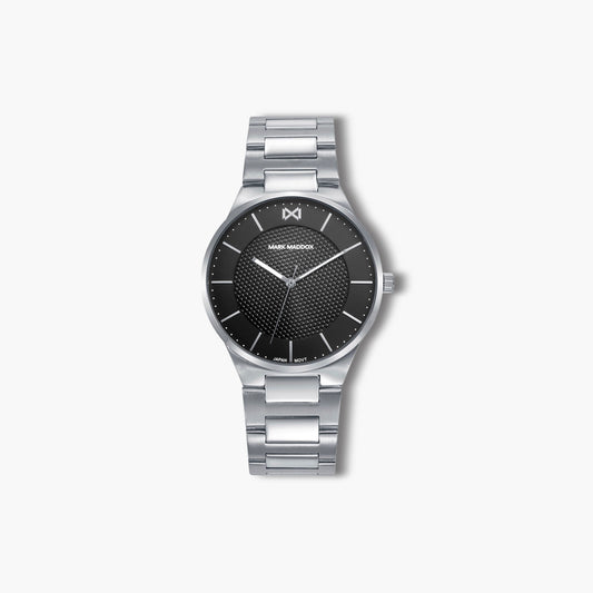 Reloj Mark Maddox Greenwich HM1028-57 acero esfera negra
