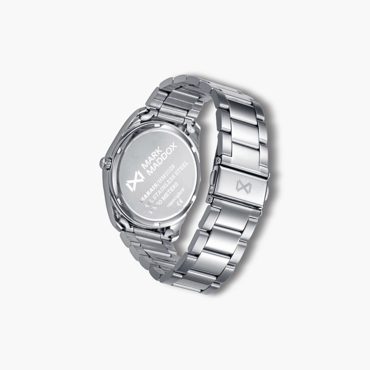 Reloj Mark Maddox Marais HM1029-35 acero esfera azul