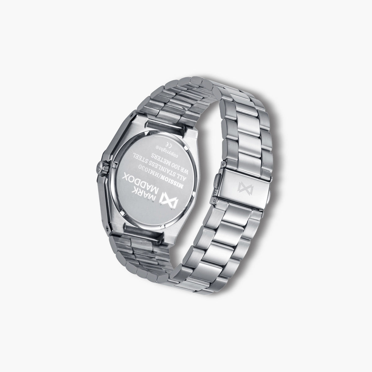 Reloj Mark Maddox Mission HM1030-67 acero esfera verde