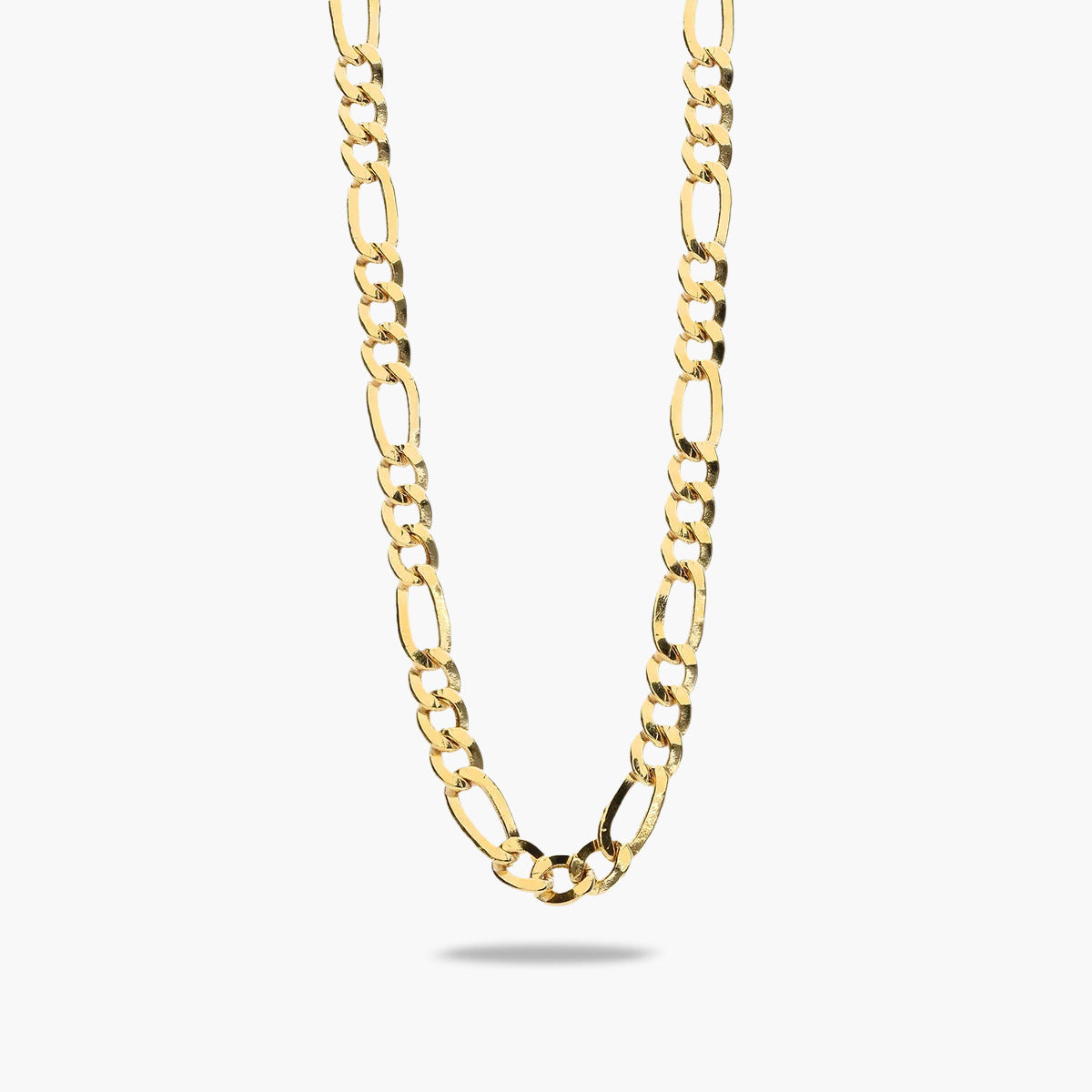Gargantilla de oro 18K 42 cm malla programada