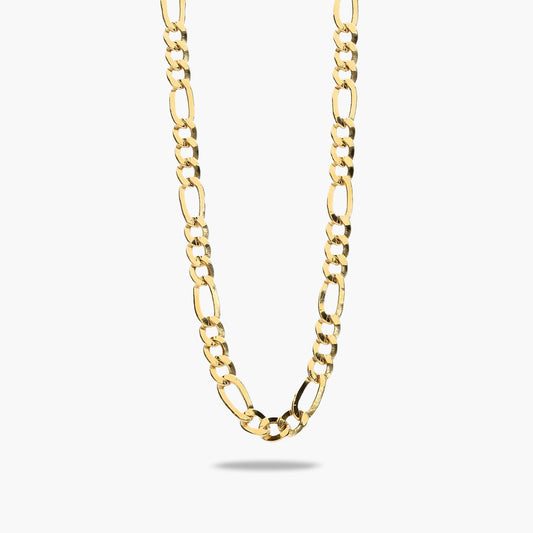 Gargantilla de oro 18K 42 cm malla programada