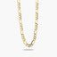 Gargantilla de oro 18K 42 cm malla programada