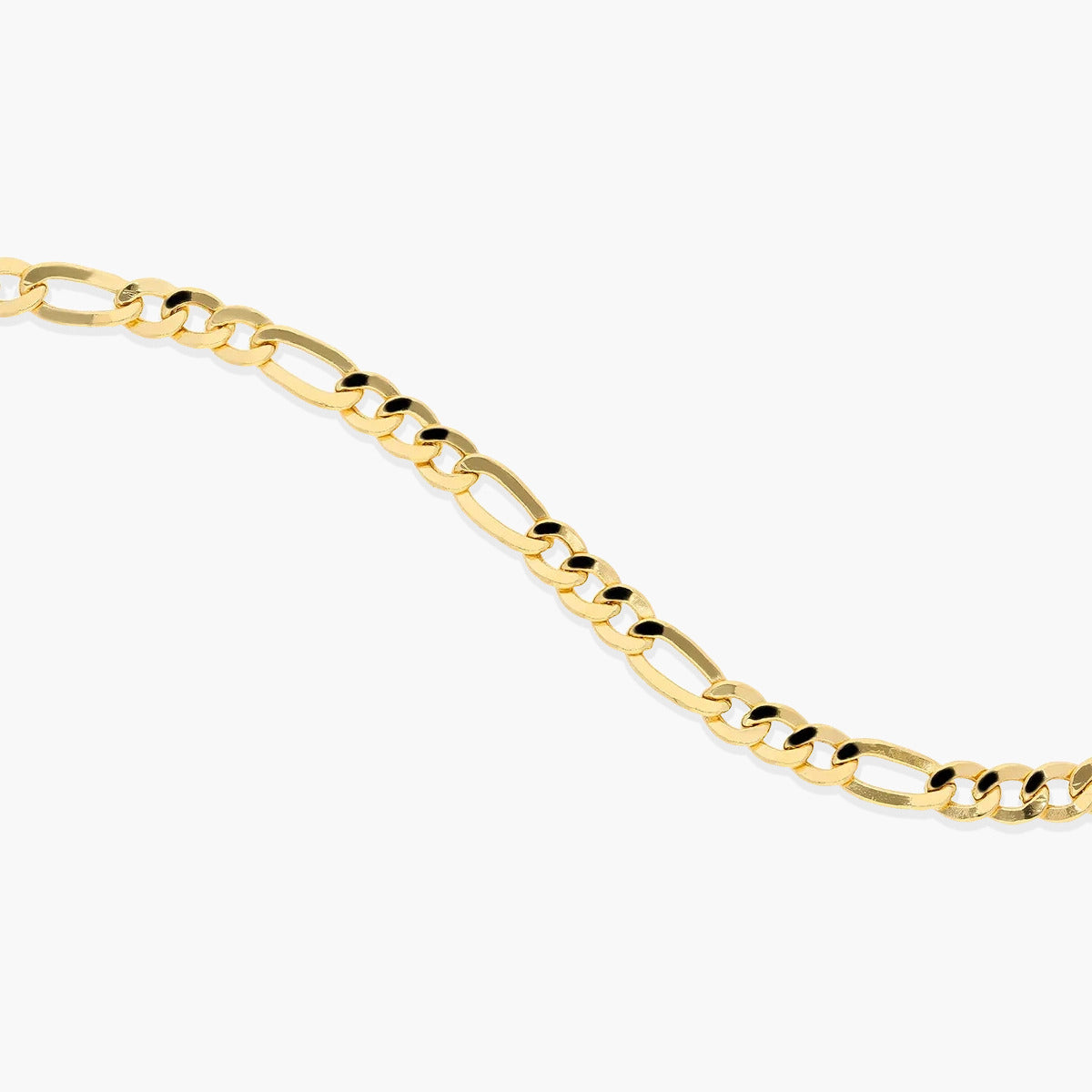 Gargantilla de oro 18K 42 cm malla programada