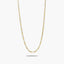 Cadena de oro 18K 50 cm