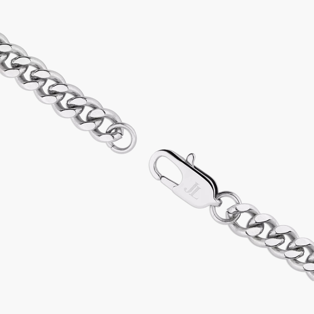Pulsera de acero barbada 21 cm